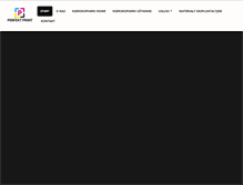 Tablet Screenshot of perfektprint.pl